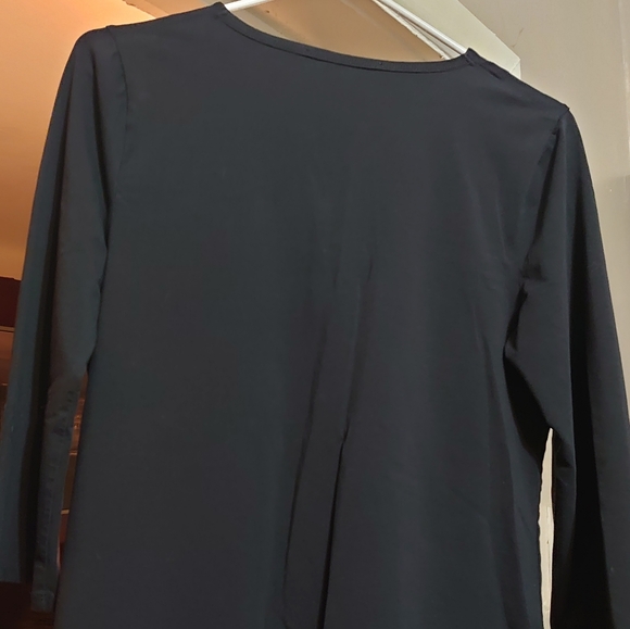 NWOT Women's Nine West black Blouse - Picture 2 of 8